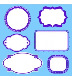 Book plates vector image