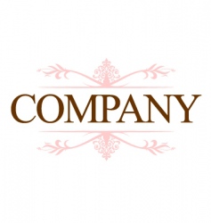 Vintage company logo vector image