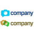 Camera logo vector image