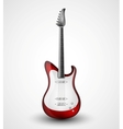 Electric guitar vector image