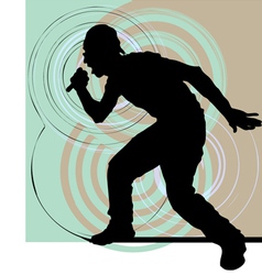 Artists of hip hop vector image