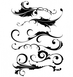 Design elements vector image
