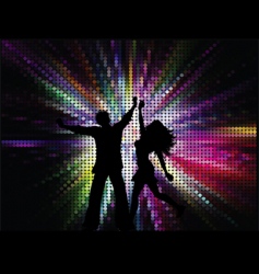 People dancing vector image