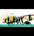 Everyone dancing vector image