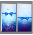 Elegant Invitation Cards Template vector image