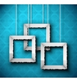 Hanging frame vector image
