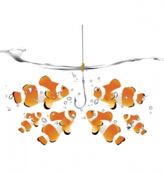 Fishing vector image