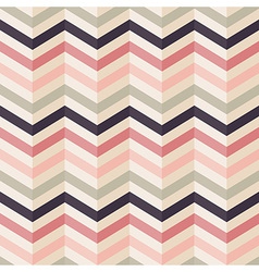 Fashion geometrical pattern with zigzag vector image