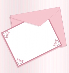 Valentines day card Valentines day card vector image