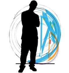 Teenagers vector image