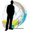 Teenagers vector image