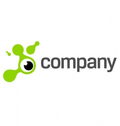 Eye photography logo vector image