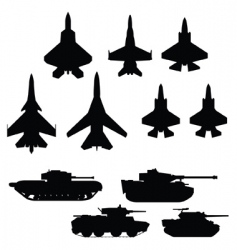 Weapons vector image