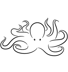 Octopus vector image