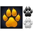 Paw vector image