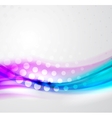 Abstract blur waves background vector image