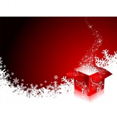 Christmas background vector image