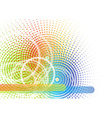 Abstract transparent vector image