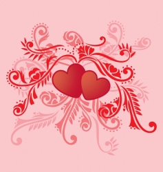 Love decoration vector image