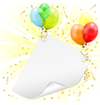 Birthday Frame vector image