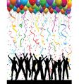 Party background vector image