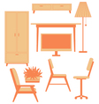 Furniture vector image