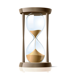 Hourglass vector image