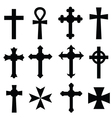 Religious icons vector image