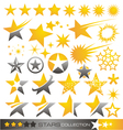 Star icon and logo collection vector image