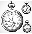 Retro watches vector image