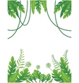 Tropical Leaf Background vector image