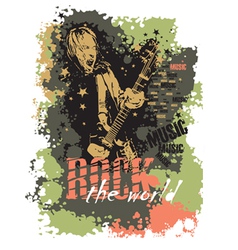 Rock vector image