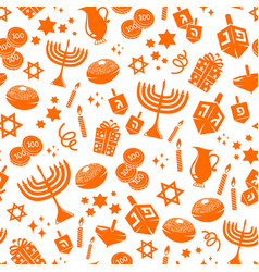 Hanukkah pattern Hanukkah pattern vector image
