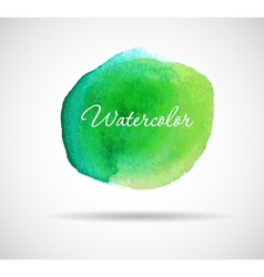 Watercolor design vector image
