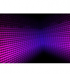 Abstract background violet equalizer vector image
