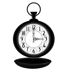 Pocket watch vector image