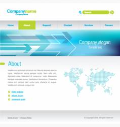 Business website vector image
