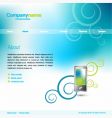 Business website vector image