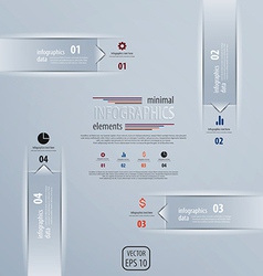 Infographics design vector image