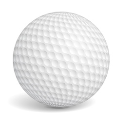 Golf Ball vector image