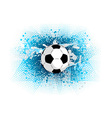 Soccer background vector image