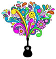 Retro psychedelic vector image