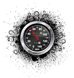 Speedometer vector image