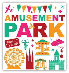 Amusement park vector image