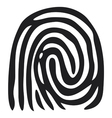 Finger print - fingerprint vector image