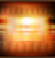 Old movie background sepia toning Old movie background sepia toning vector image