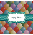 Easter wrapping vector image