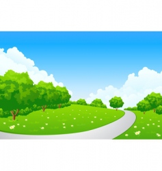 Landscape Landscape vector image