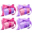 Gift boxes vector image
