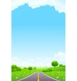 Landscape vector image